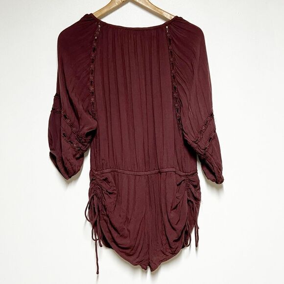 NWT Urban Outfitters Junie Long Sleeve Romper Sz XS - Picture 4 of 9